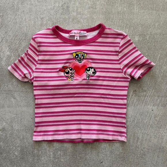 Dolls Kill x Powerpuff Girls Pink Stretchy Top - Picture 1 of 2